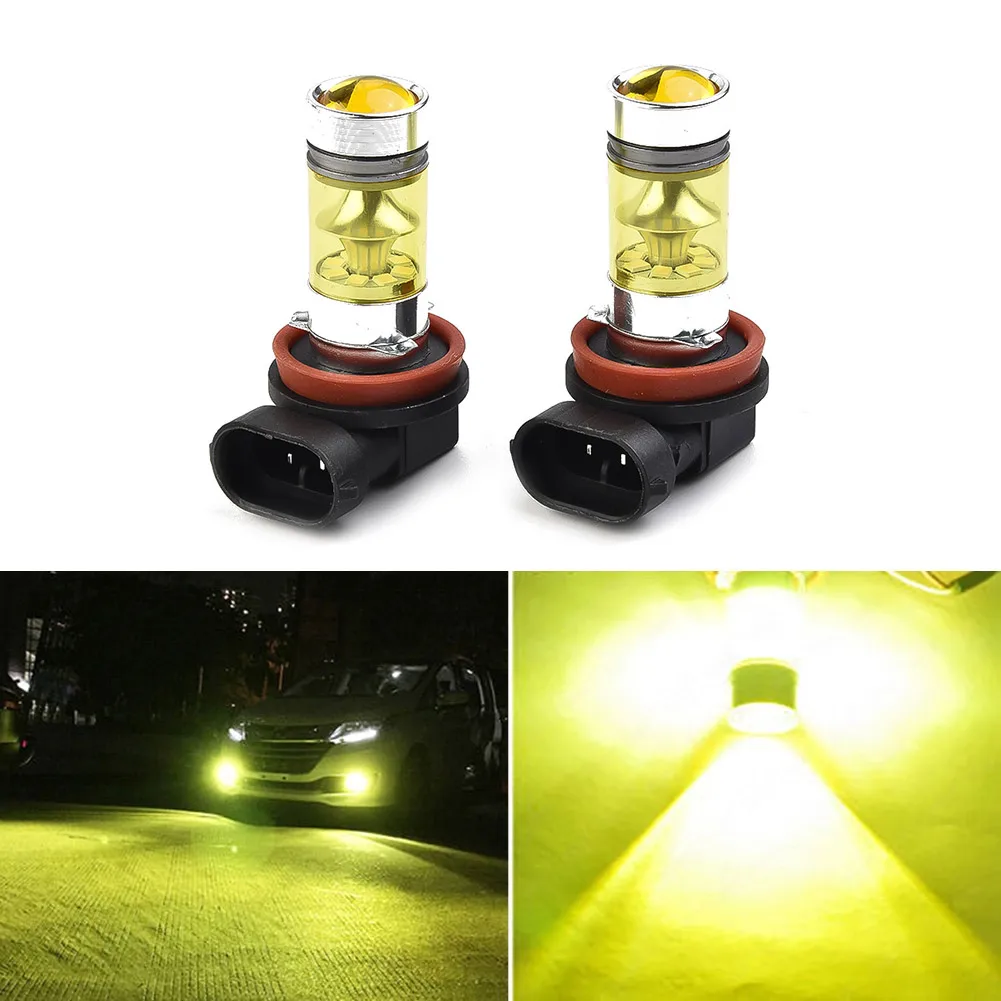 Bombillas antiniebla LED H11 amarillo, alta luminosidad para coche - imagen 2