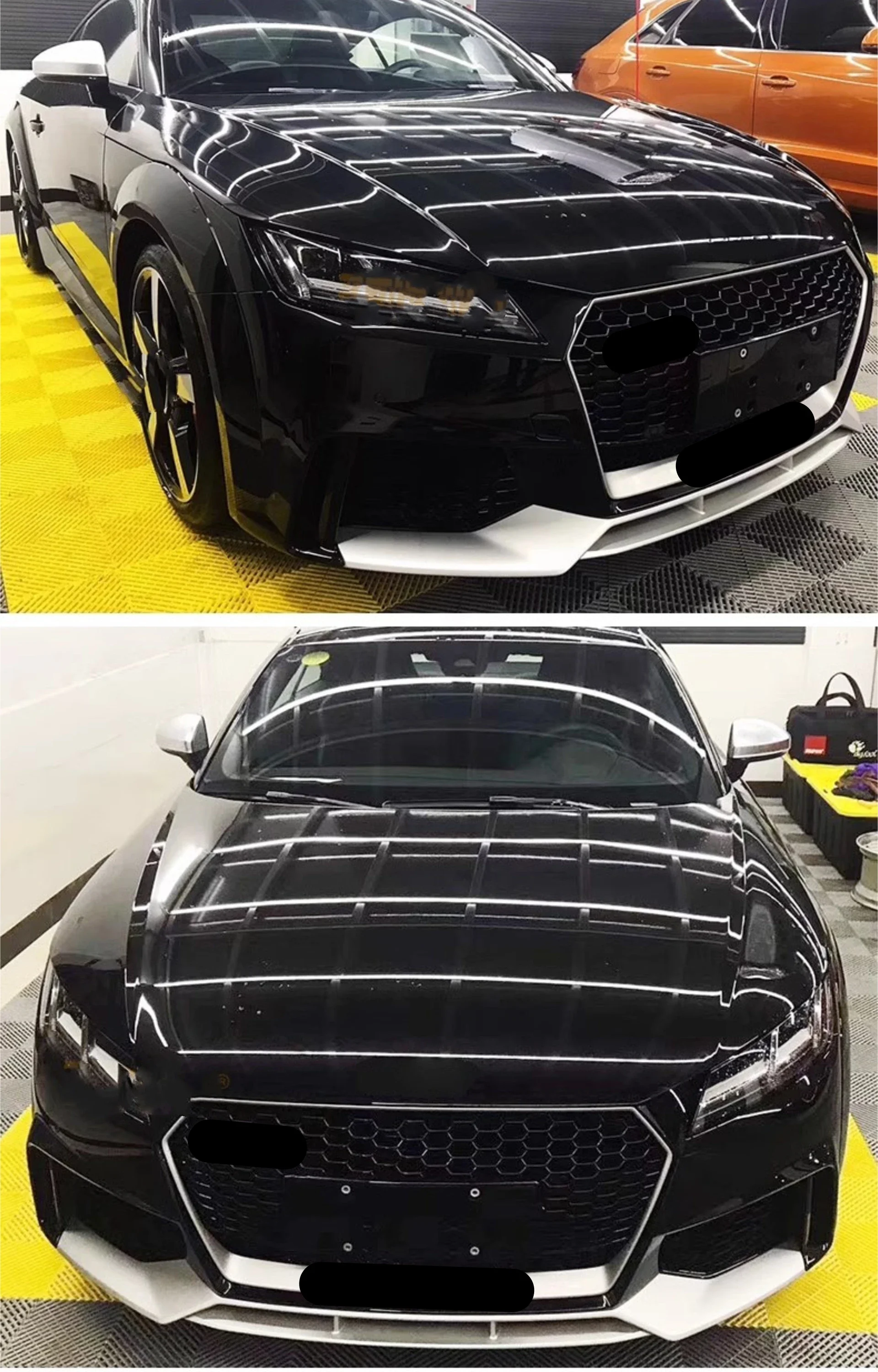 Rejilla delantera estilo TTRS para Audi TT 8J/8S (2008-2018) - imagen 5