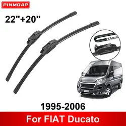 Escobillas limpiaparabrisas FIAT Ducato 95-06 22" + 20"