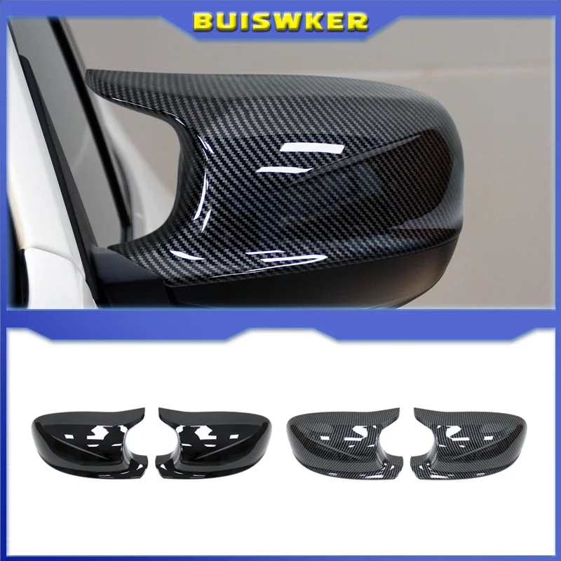 Tapas de espejo lateral fibra carbono BMW X3 F25 X1 E84 Pre-LCI - imagen 2