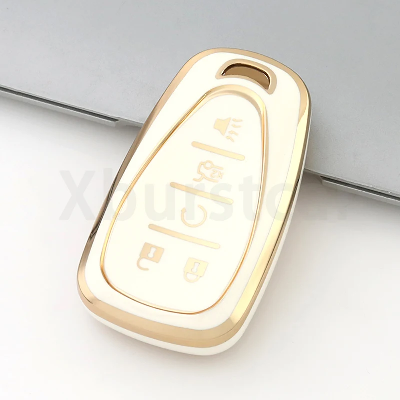 Funda llave TPU 5 botones Chevrolet – Malibu, Camaro, Cruze - imagen 3