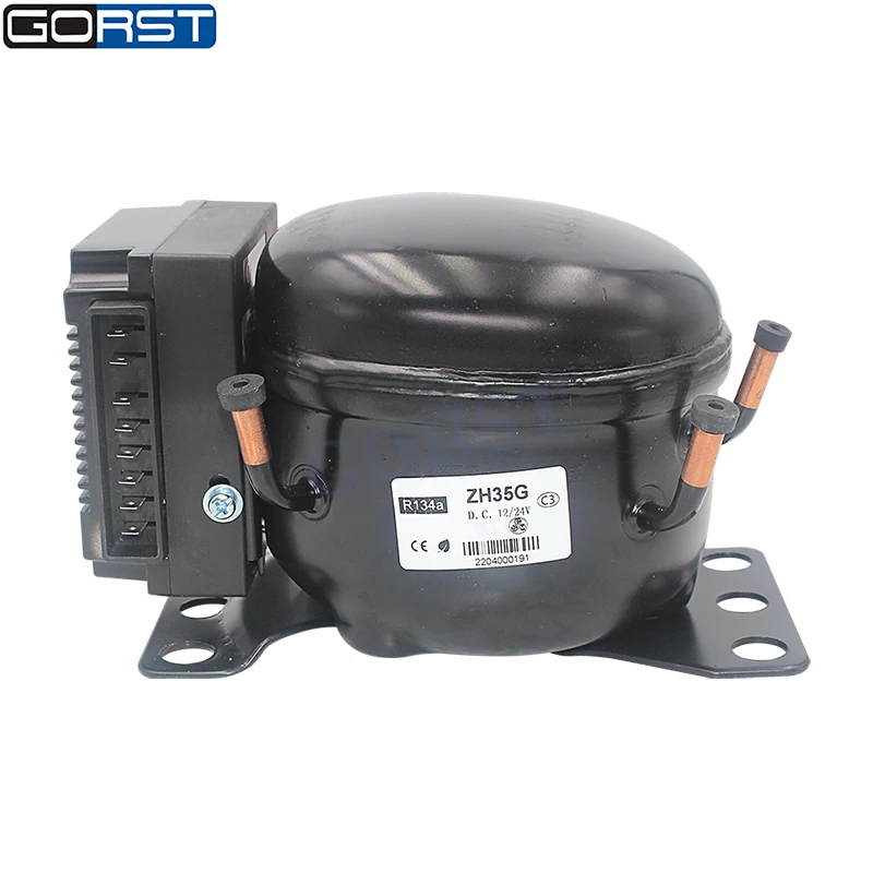 QDZH35G compresor aire acondicionado 12V-24V R134a