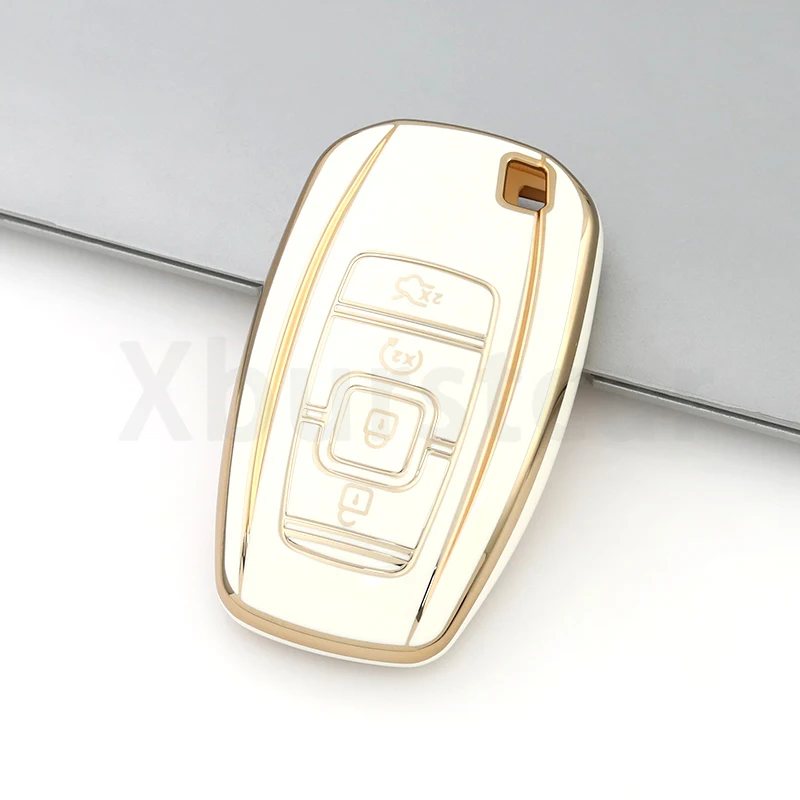Detalle del ajuste de la funda para llave de coche