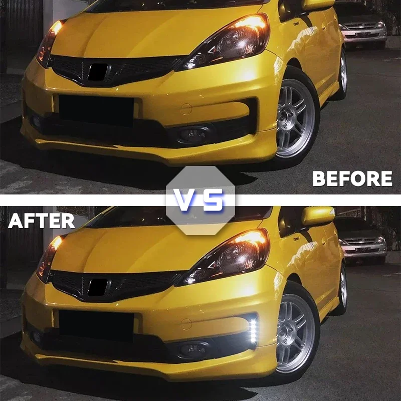 Faros antiniebla LED con DRL - Honda Fit/Jazz GE 2011-2013 - imagen 2
