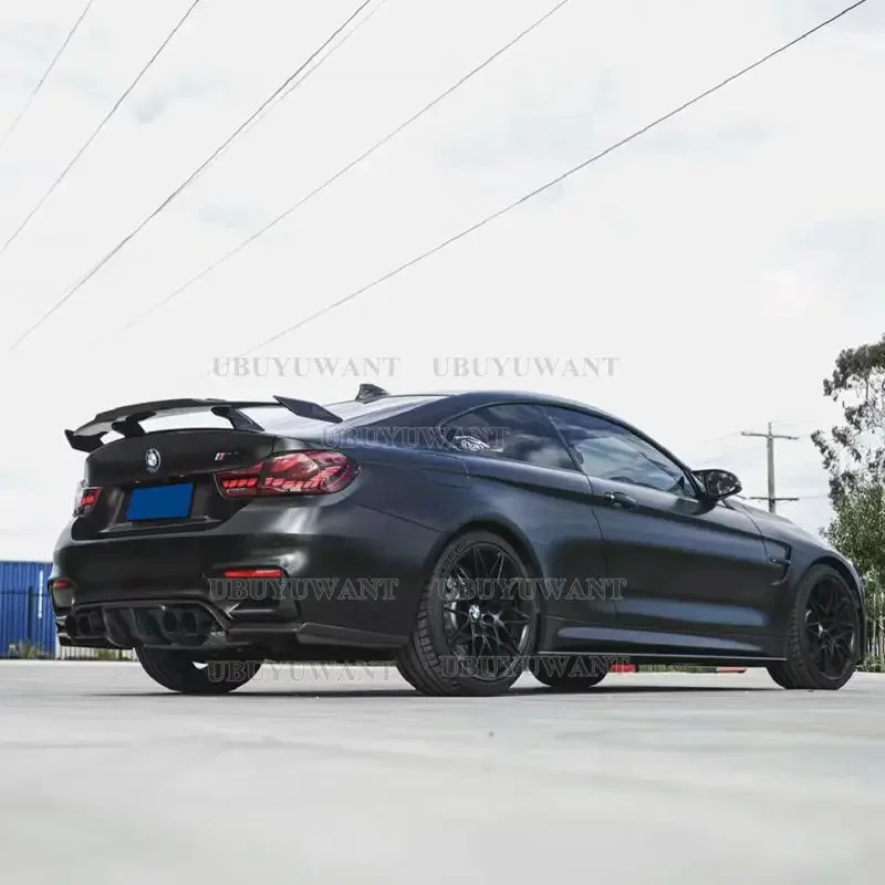Alerón de maletero en fibra de carbono estilo GT para BMW M3/M4 - imagen 3