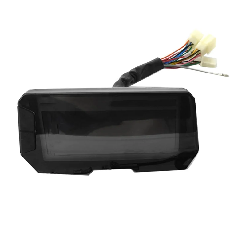 Velocímetro digital LCD universal para moto, 12.000 rpm