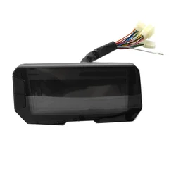Velocímetro digital LCD universal para moto, 12.000 rpm