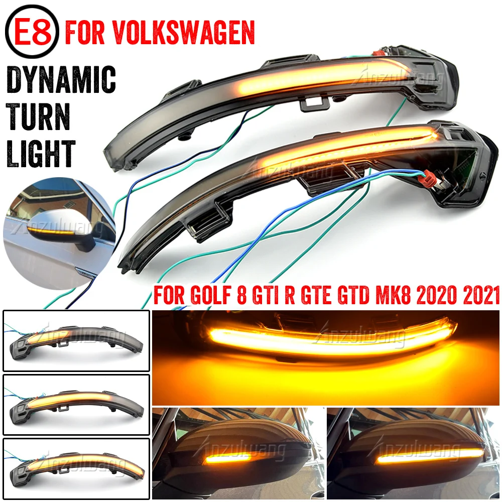 Intermitente LED señal de giro – VW Golf 8 MK8 GTI R GTE GTD 2020-2021