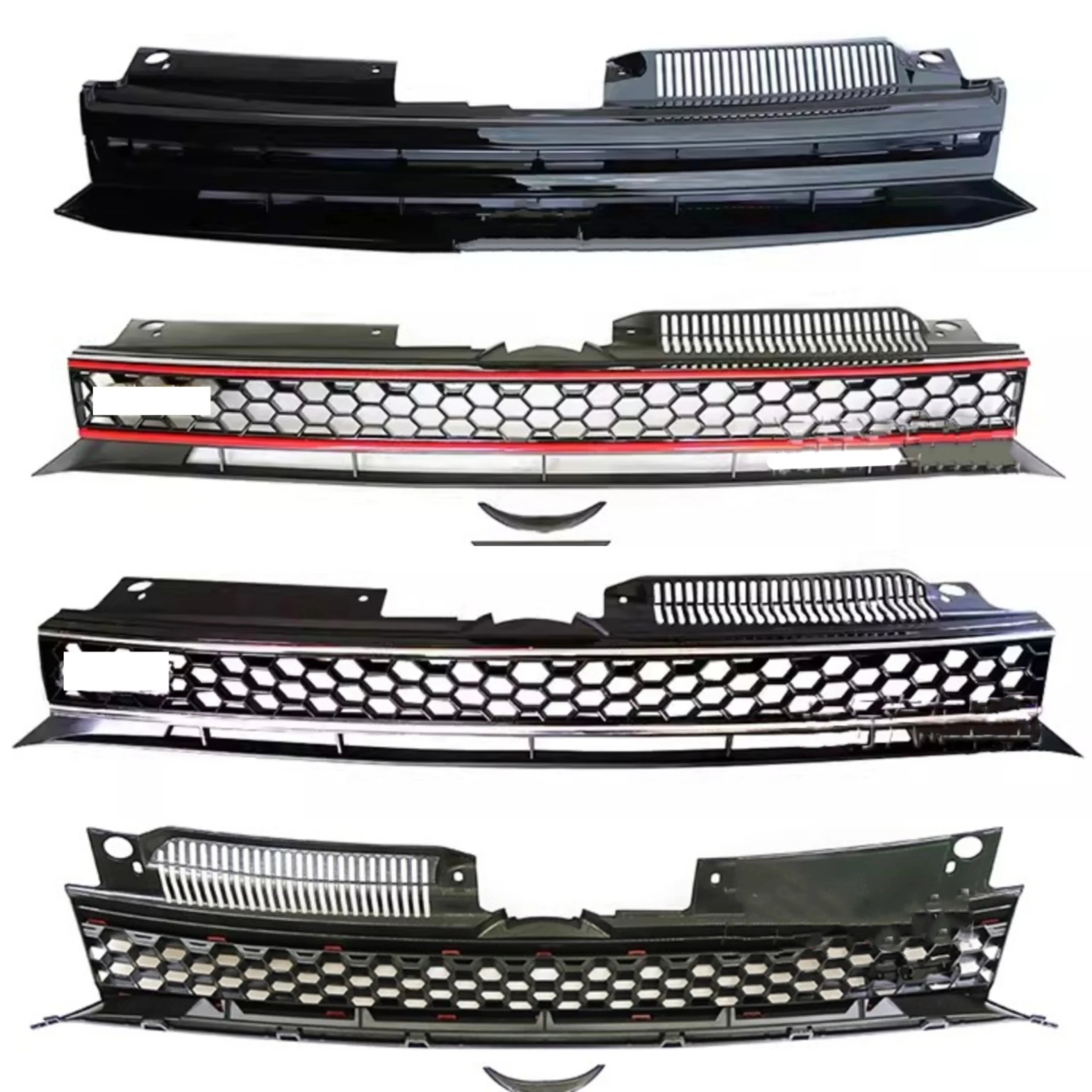 Rejilla superior radiador Volkswagen Golf 6 GTI R20 2009-2012