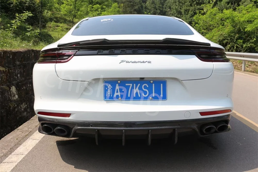 Alerón trasero de carbono para Porsche Panamera 971 2017-2019 - imagen 2