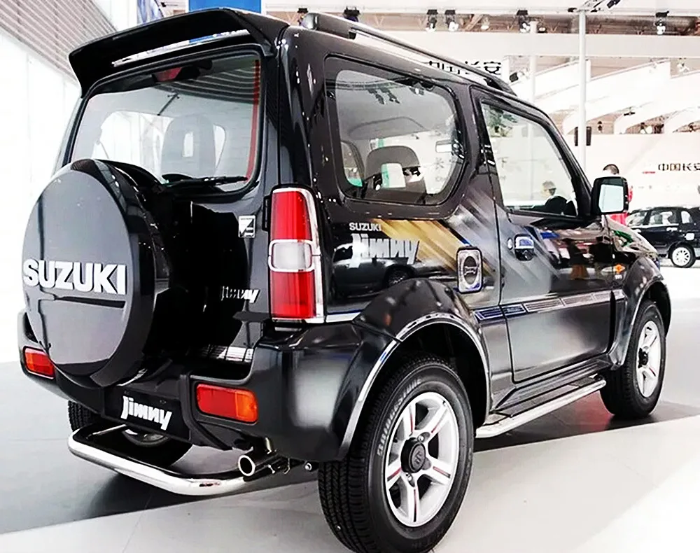 Alerón trasero de carbono negro para Suzuki Jimny