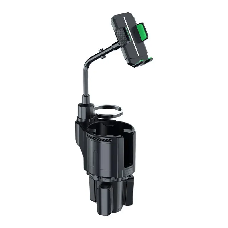 Portavasos con soporte teléfono móvil – accesorio universal coche