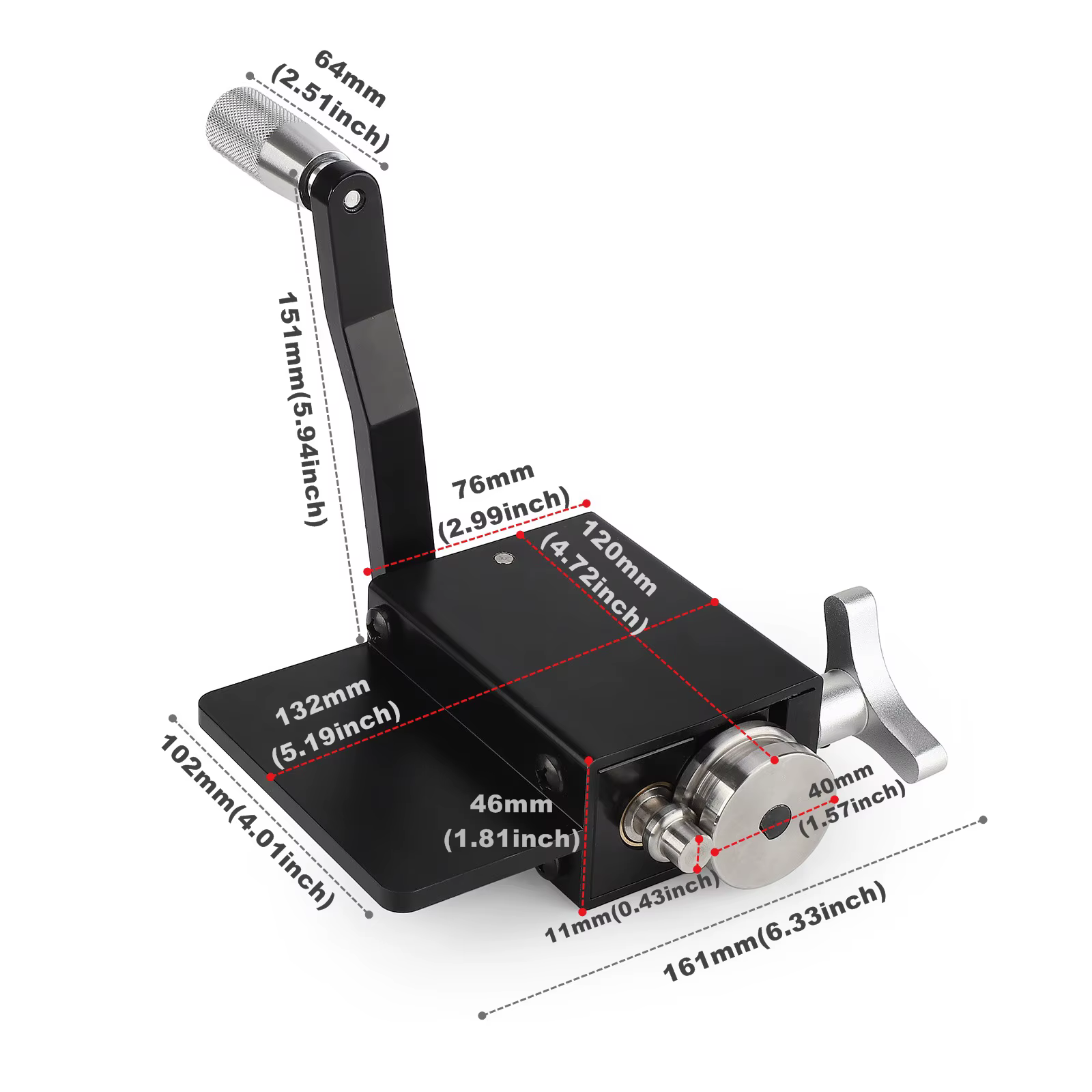 Prensa para rebordear tubos de intercooler y admisión de 5/8" - imagen 2