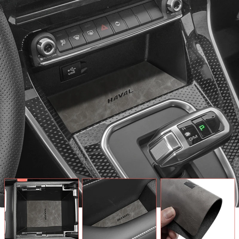 Alfombrillas antideslizantes PU para ranuras y posavasos – Haval M6 Plus - imagen 5