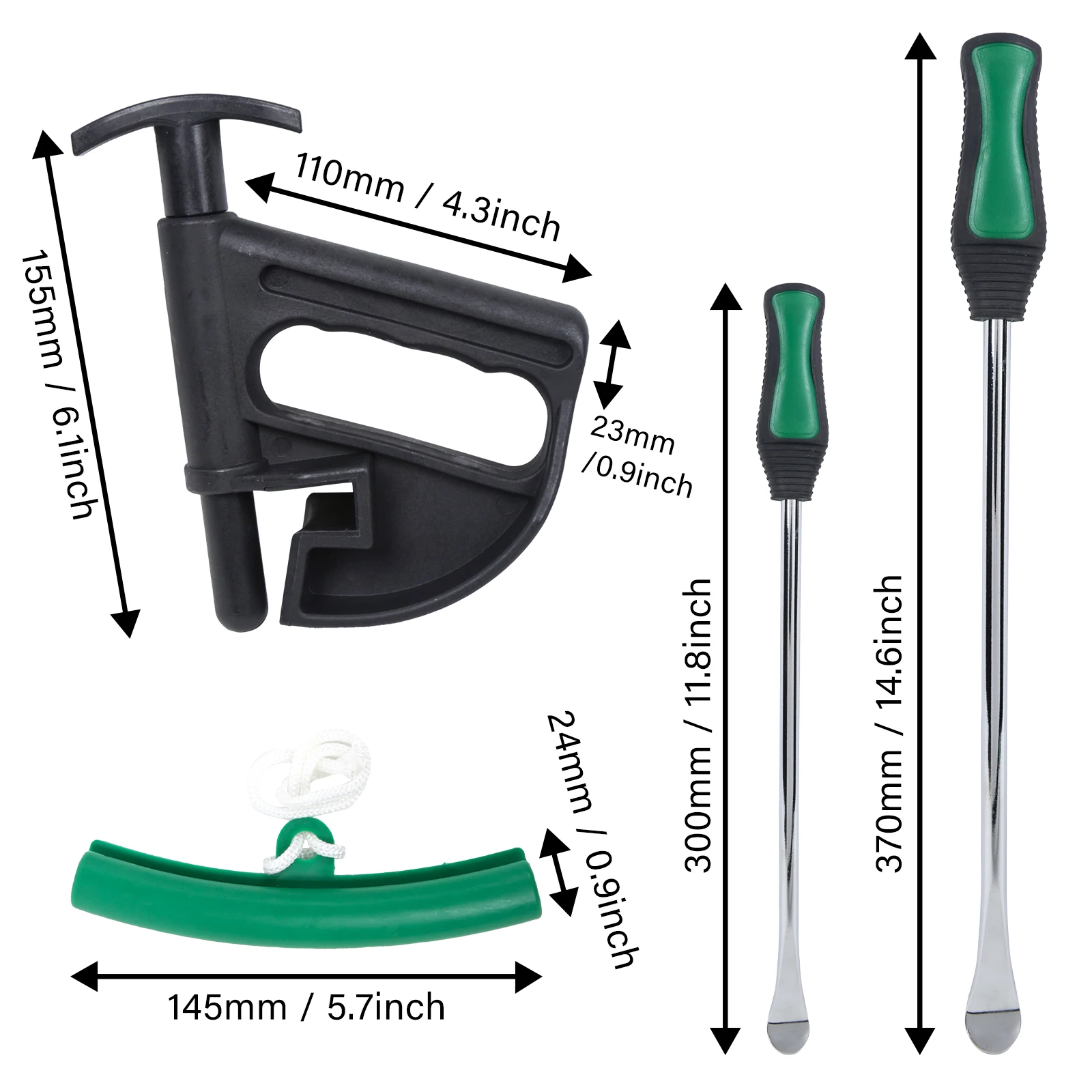 Kit herramientas cambio neumáticos universal – llaves vaso - imagen 4