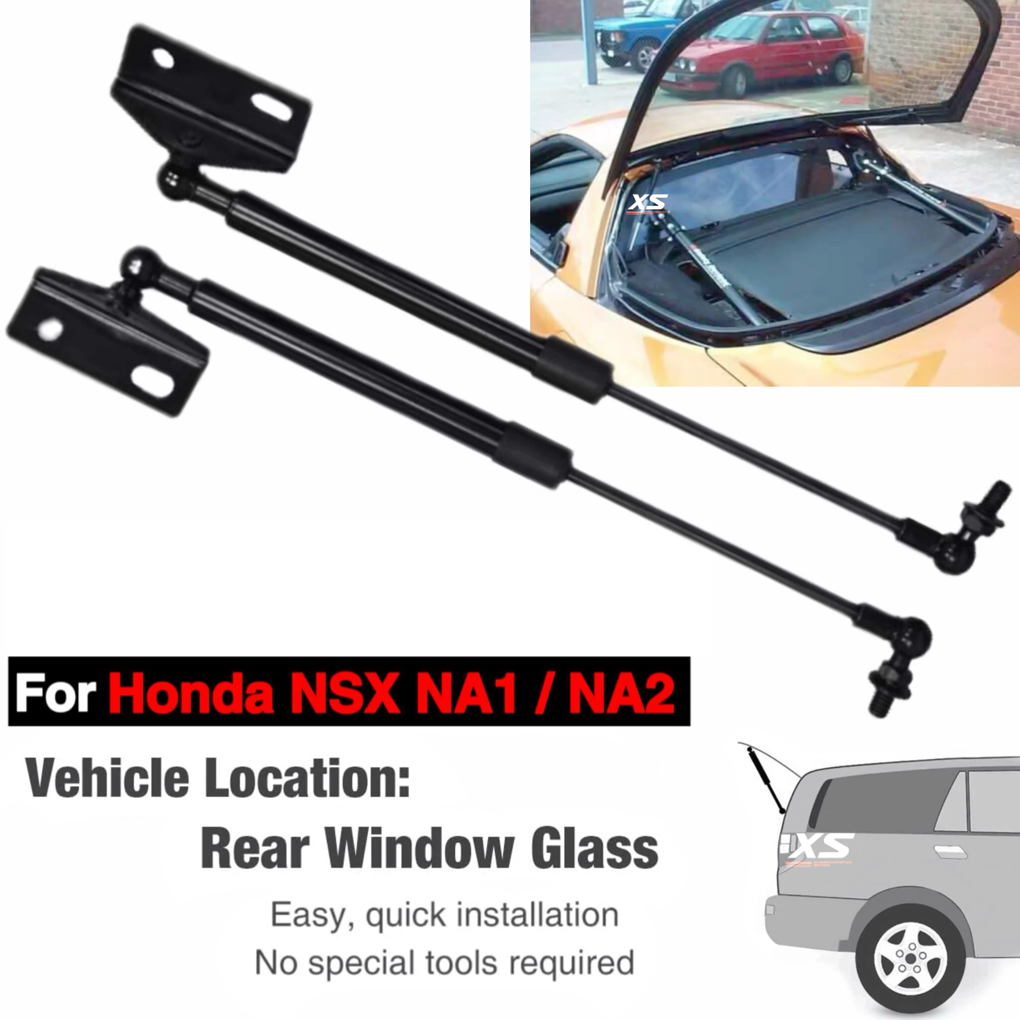 Amortiguadores de gas para luneta trasera Honda NSX NA1/NA2