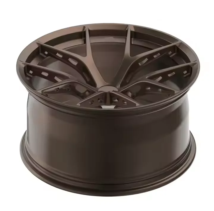 Adaptador de llanta CNC forjado dorado para coche - imagen 3