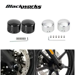 Tapa de tuerca eje delantero ajustable para Harley Sportster 883/1200