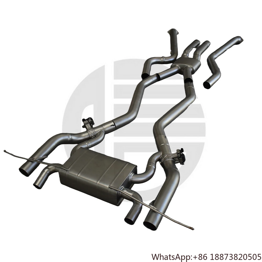 Sistema catback Valvetronic con tubo intermedio BMW M3 G80/M4 G82/G83