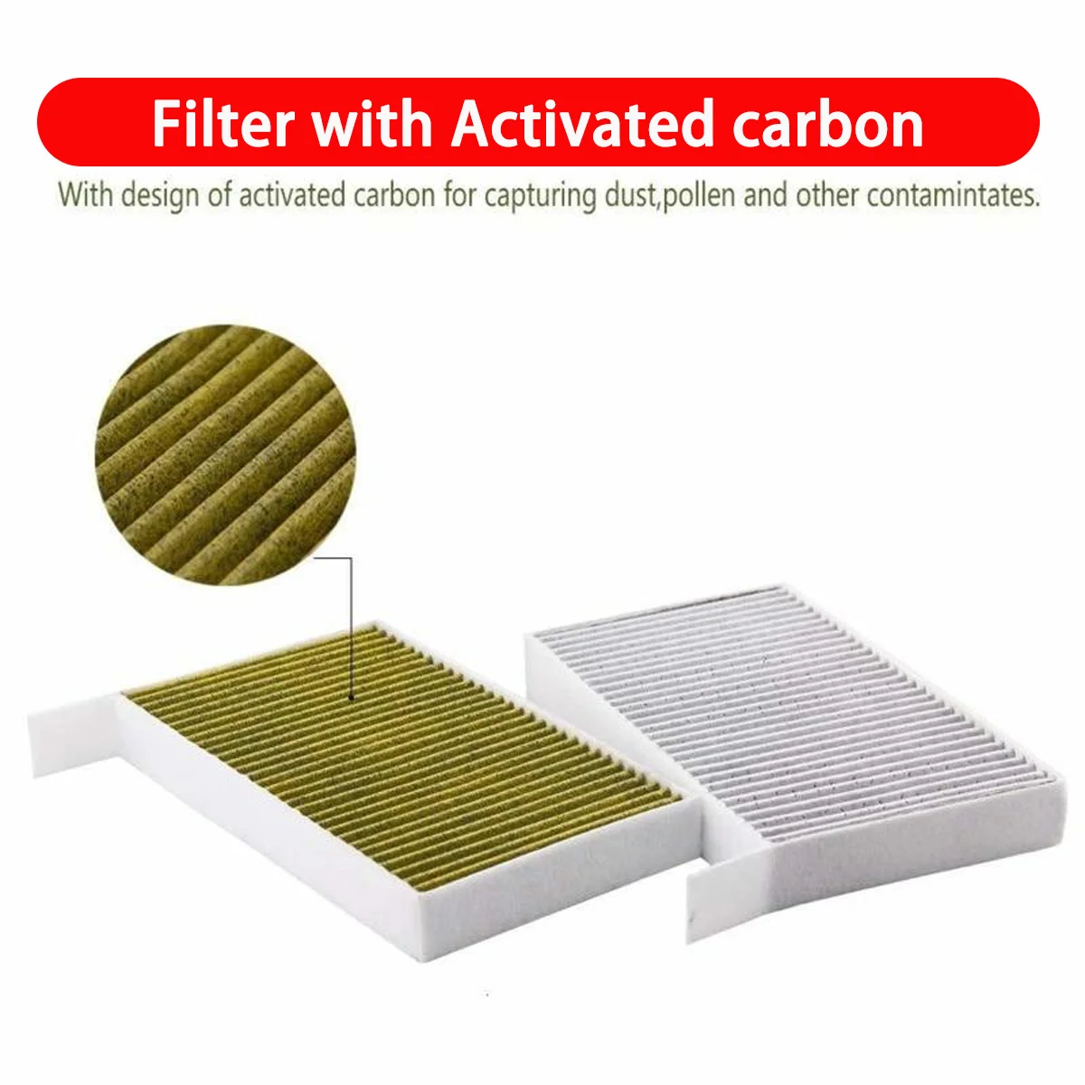 Filtro de habitáculo de carbón activado para Tesla Model 3/Y - imagen 3