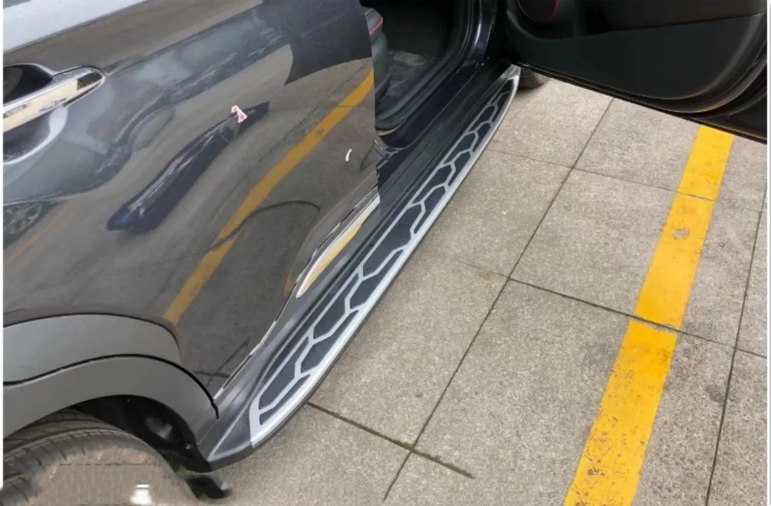 Kit pedales laterales aluminio estribos Hyundai Kona Encino - imagen 5