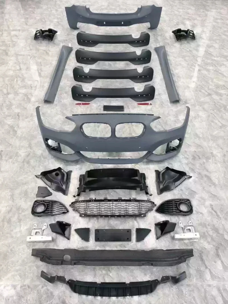 Kit tuning BMW 1er F20 2015-2018 paragolpes faldones luces - imagen 2