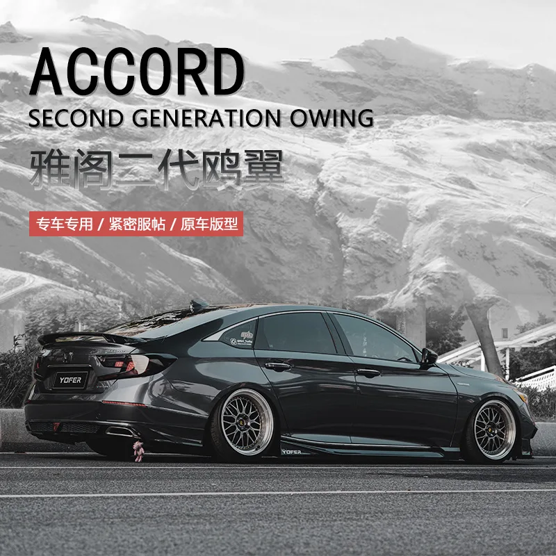 Alerón trasero ABS para Honda Accord 2018-2021 – estilo deportivo - imagen 3