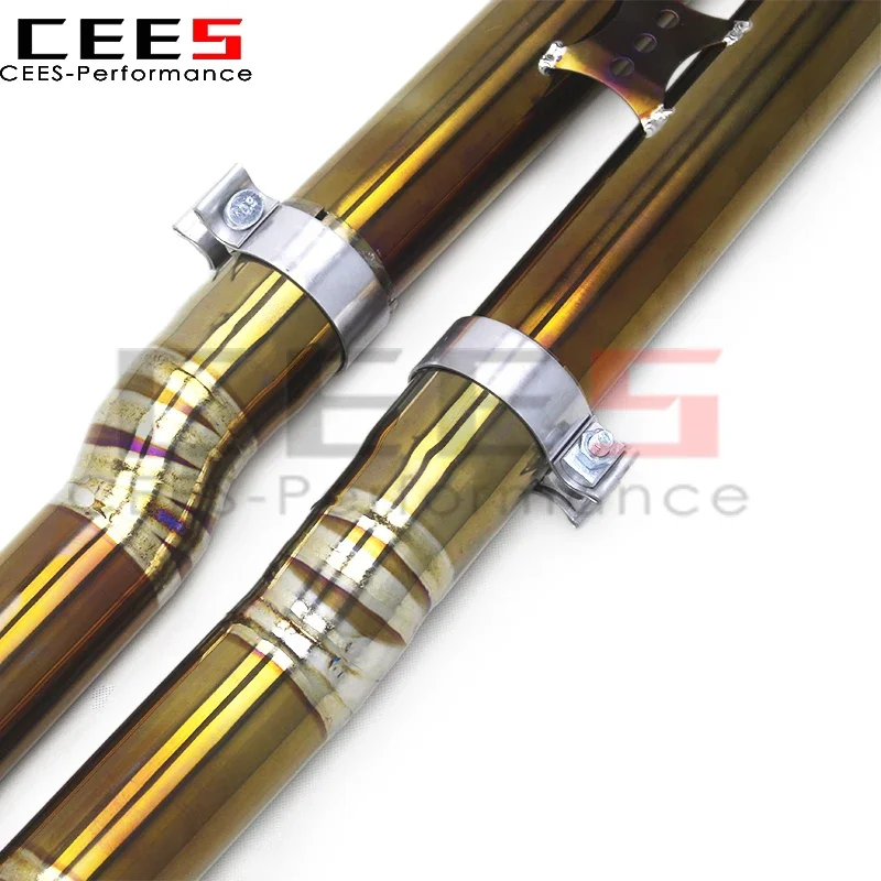 Escape cat-back valvetronic Cees con mando para Maserati Ghibli 3.0T - imagen 4