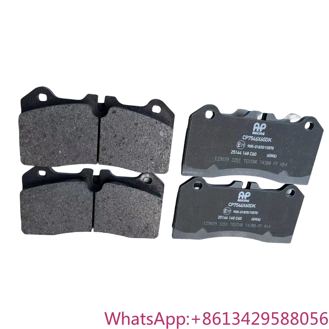 Pastillas freno cerámicas carbono Alxe traseras McLaren 540C/570S
