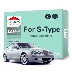Kit de bombillas LED para interior Jaguar S-Type 1998-2008 Canbus