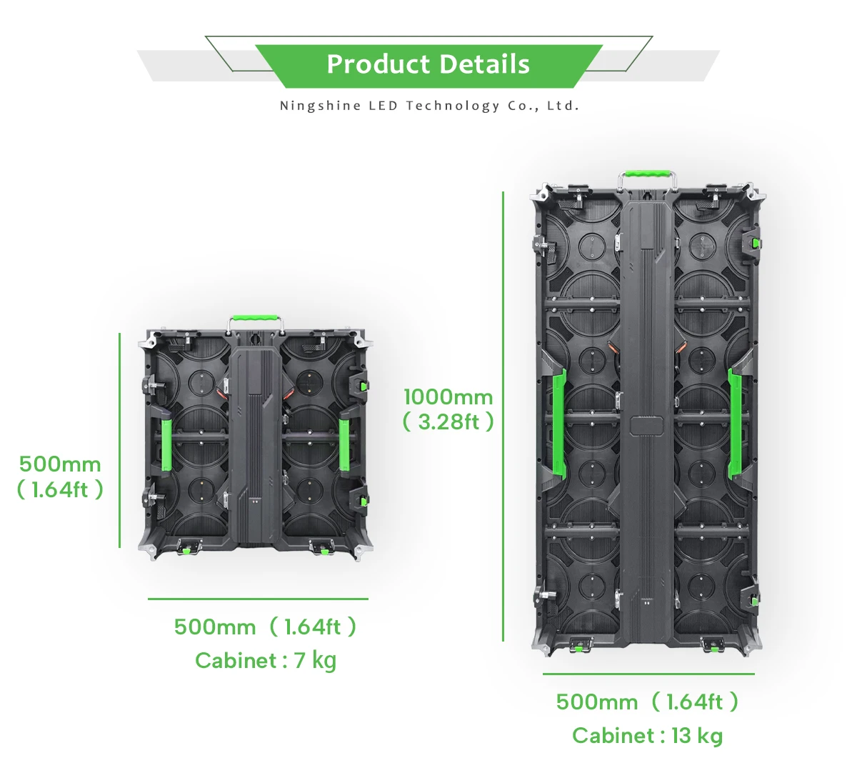 Nestshine Pantalla LED P3.91 alquiler alta resolución exterior - imagen 2