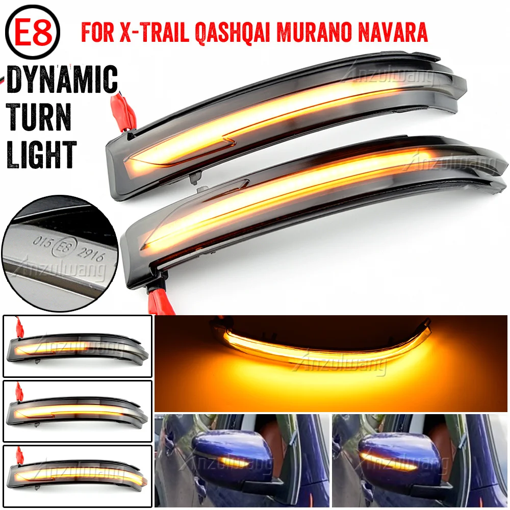Intermitente LED dinámico Nissan X-Trail Qashqai espejo lateral - imagen 4