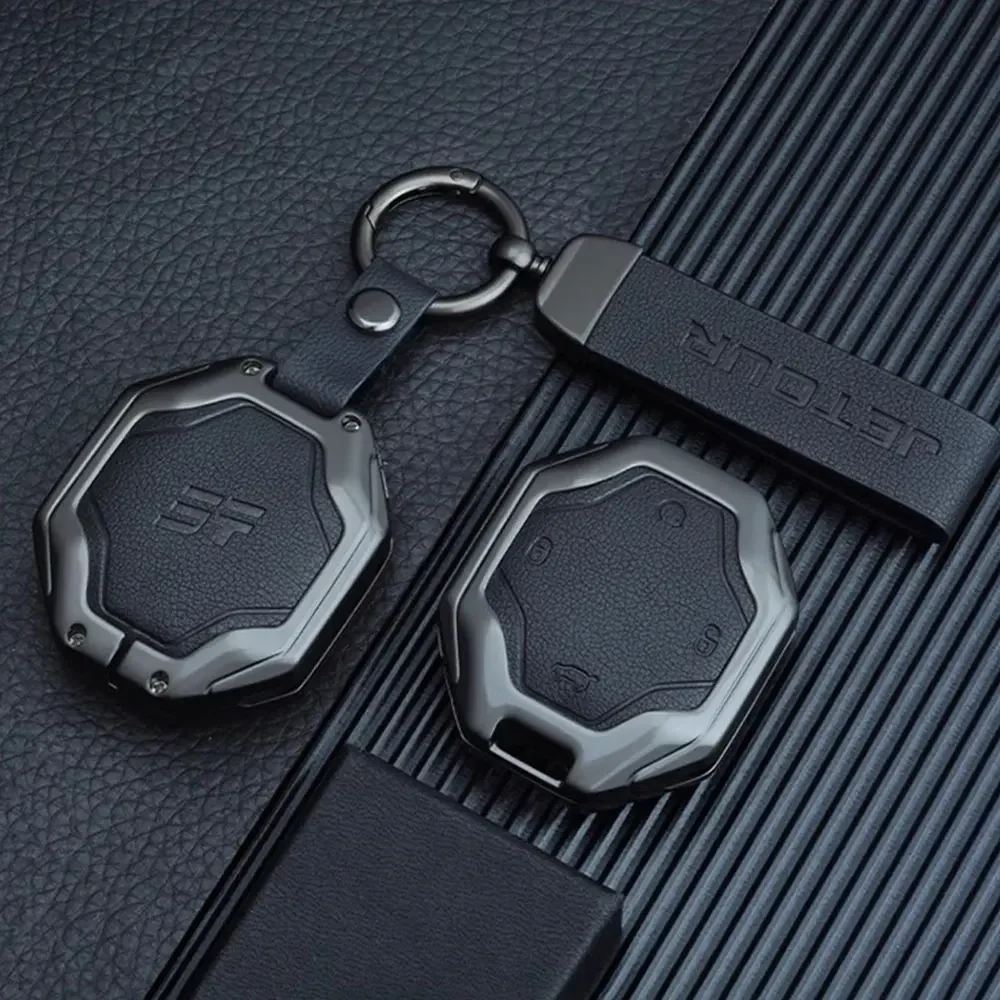 Funda llavero piel Chery Jetour Traveler T2 – accesorio llaves coche - imagen 5