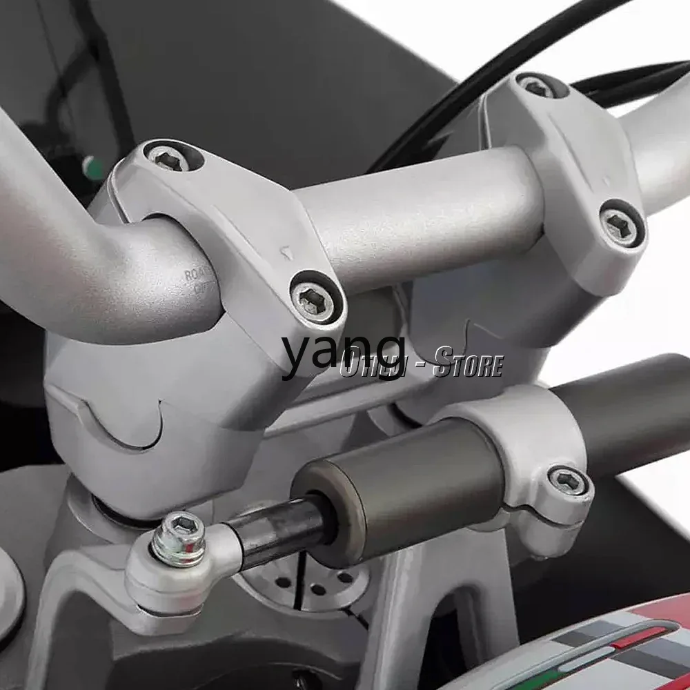 Manillar elevado de aluminio para moto custom racing - imagen 3