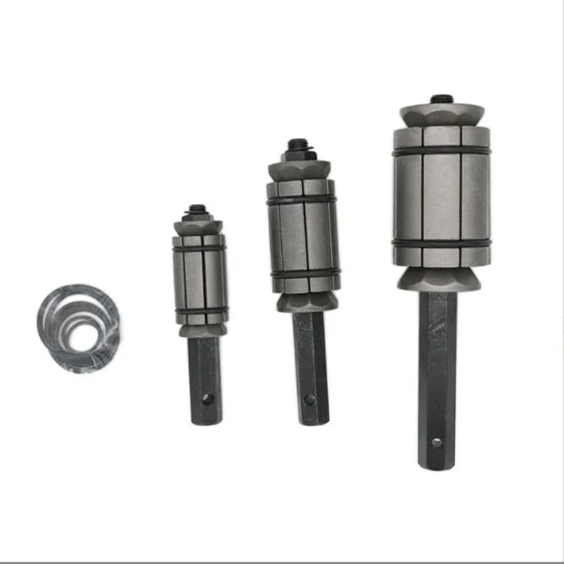3 uds expansor de tubo de escape 1-1/8 "a 3-1/2" tubo de escape de coche expansor de tubo esparcidor conjunto de herramientas silenciador herramienta de eliminación de abolladuras - imagen 3