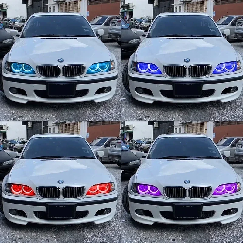 Anillos ojos de ángel LED RGB BMW E36 E46 E39 E38 - imagen 5