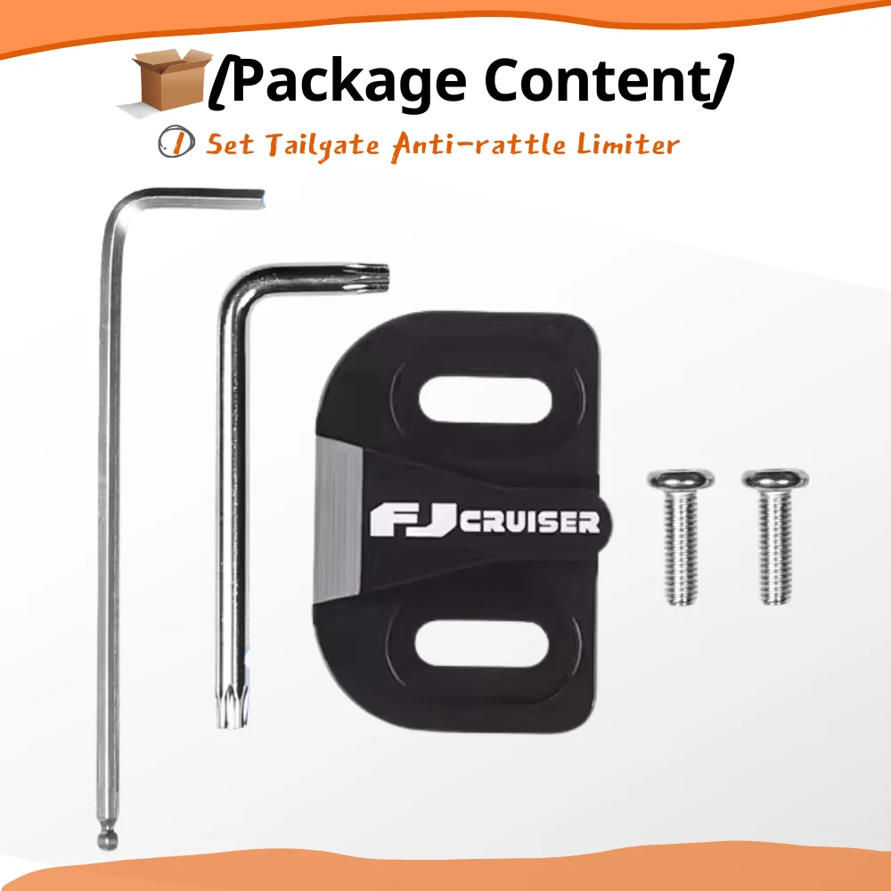 Limitador antisonajero aluminio puerta trasera Toyota FJ Cruiser XJ10 - imagen 5
