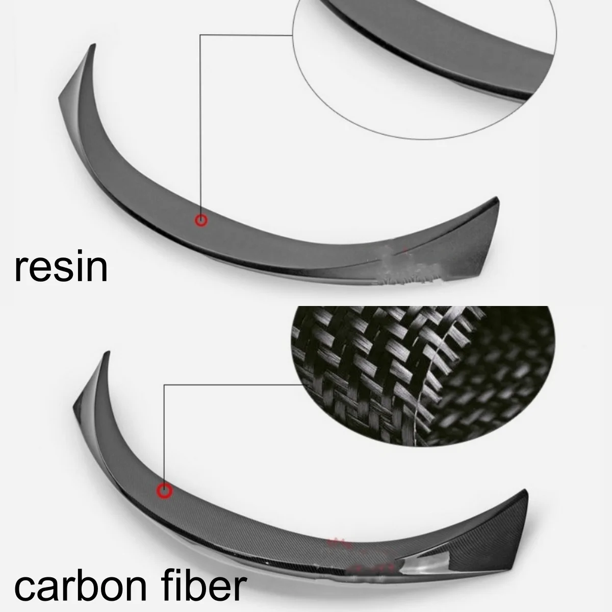 Alerón fibra de carbono Corolla E210 2019-2021 hatchback
