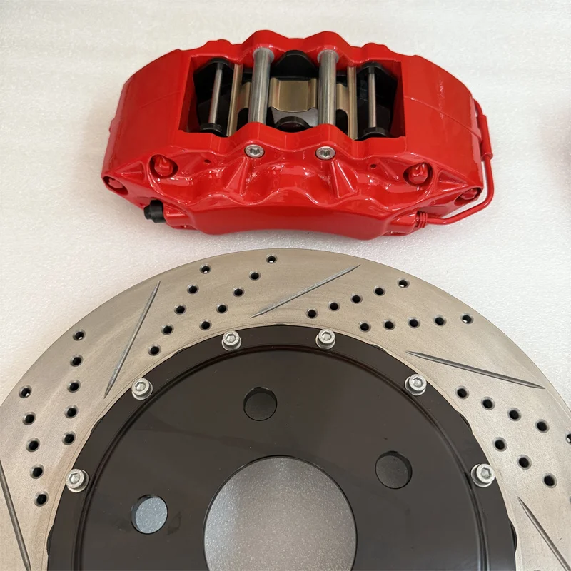 Kit pinza freno roja Jekit 9040 + disco taladrado Lexus IS 250 F Sport 2015 - imagen 2