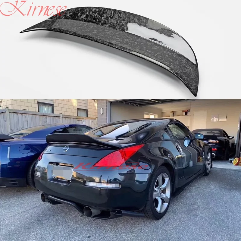 Alerón trasero de fibra de carbono AJT3 para Nissan 370Z Z34