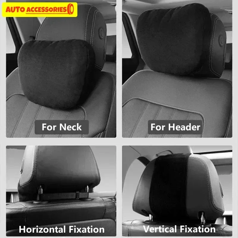 Almohada cervical reposacabezas Mercedes Clase S suave ajustable - imagen 2