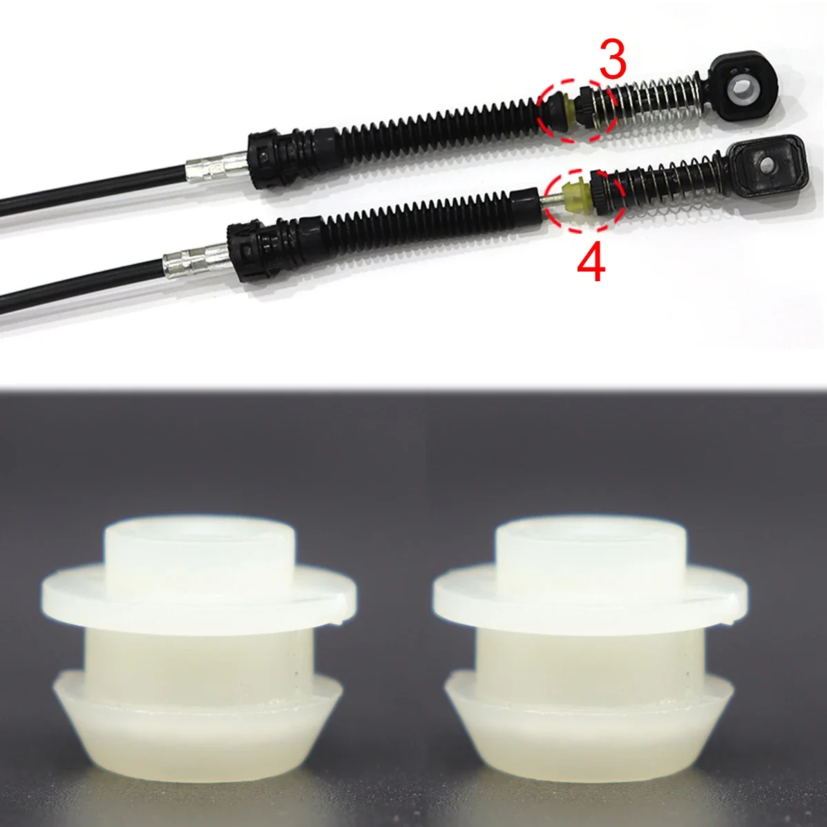 Bowden kit selector cable cambio – VW Passat B6/B7 Polo 9N Beetle 5C - imagen 4