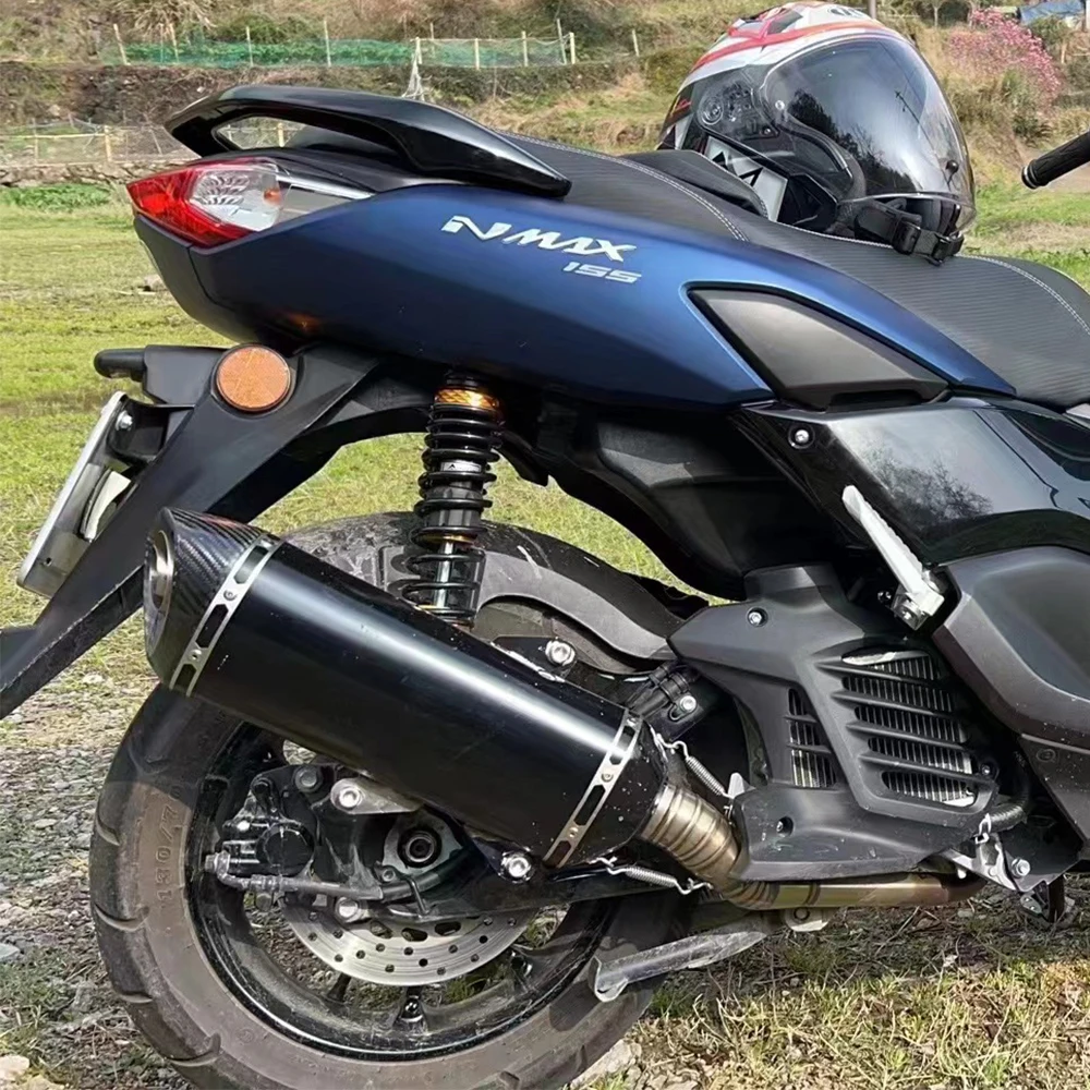 Silenciador de escape de fibra de carbono para Yamaha NMAX 125/155 - imagen 4