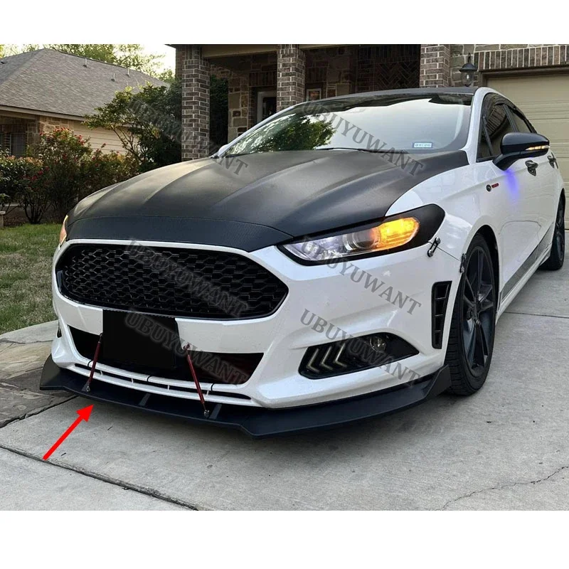 Alerones delanteros Ford Fusion/Mondeo 2013-2016 divisor parachoques - imagen 3
