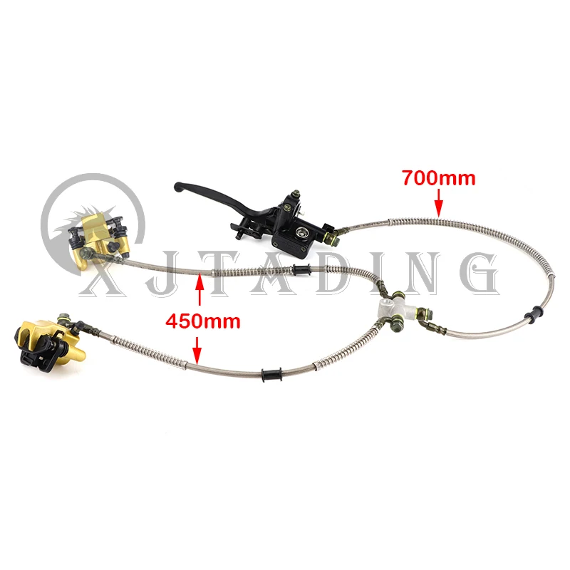 Kit de manguetas, bujes y freno hidráulico para ATV 110-125 cc - imagen 3