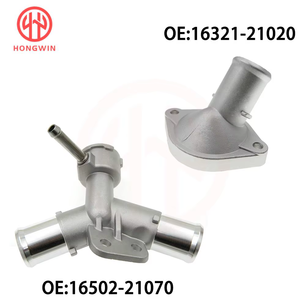Cuello depósito refrigerante aluminio Toyota Yaris 1.3-1.5L OEM 16502-21070 - imagen 2