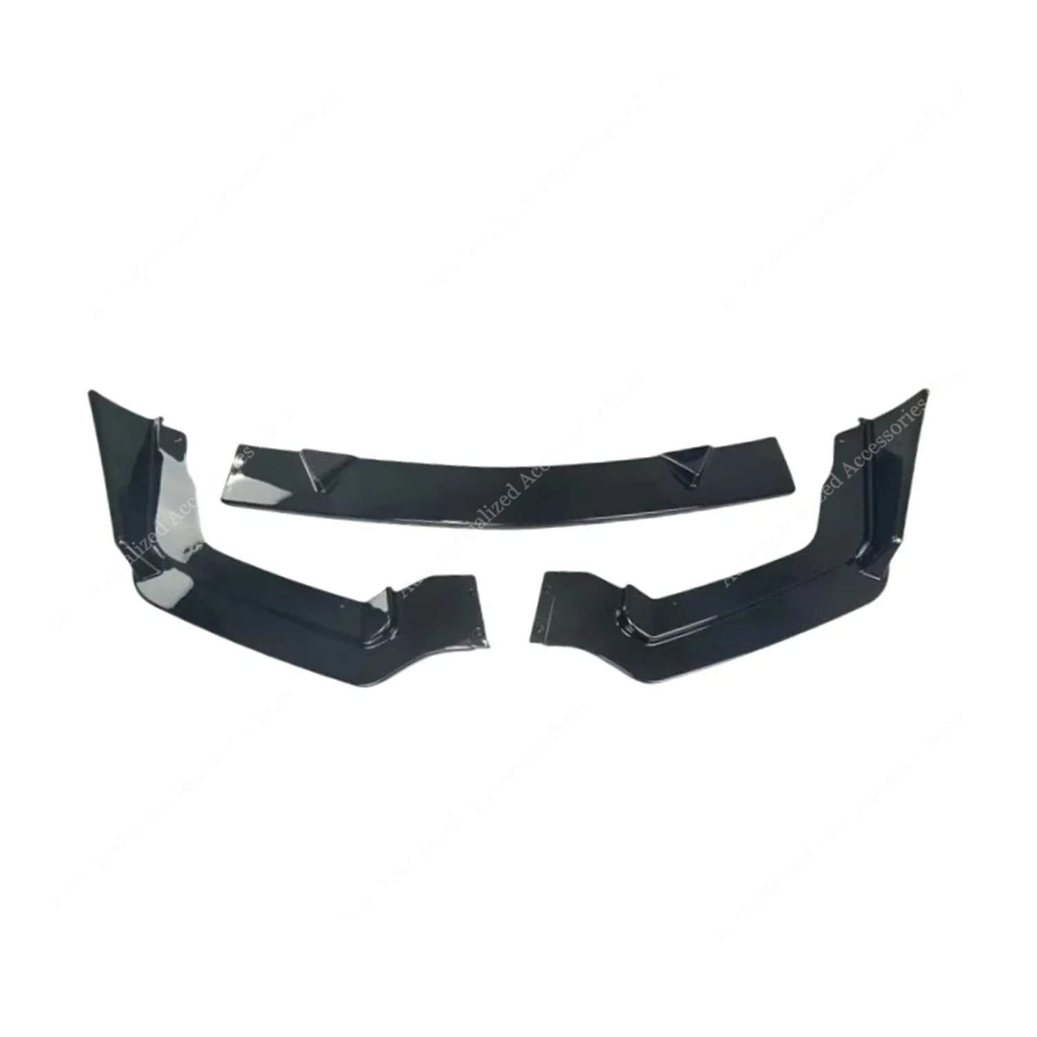 Difusor divisor frontal negro brillante Infiniti Q50 V37 Sport 2013-2016 - imagen 5