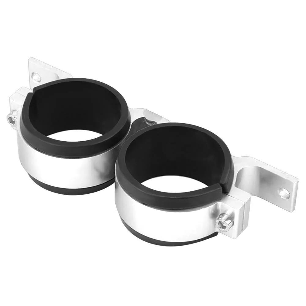 Soporte para bomba de combustible de aluminio doble 60 mm – coche - imagen 5