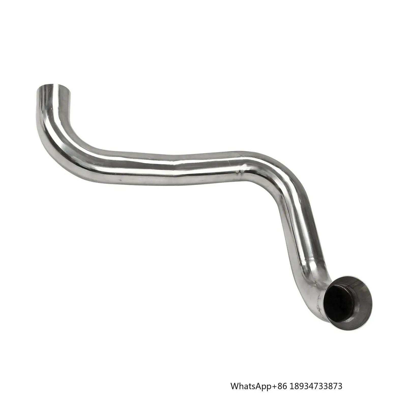 Colector de escape inoxidable con bajante para Jeep Wrangler TJ 2.5L - imagen 4