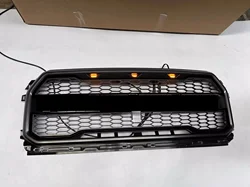 Malla de parrilla delantera Ford F-150 Raptor 2017-2020 con luz LED